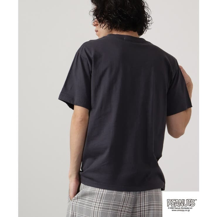 スヌーピー オラフ チャーリーブラウン Tシャツ 半袖 刺繍 SNOOPY PEANUTS s1132-153sp