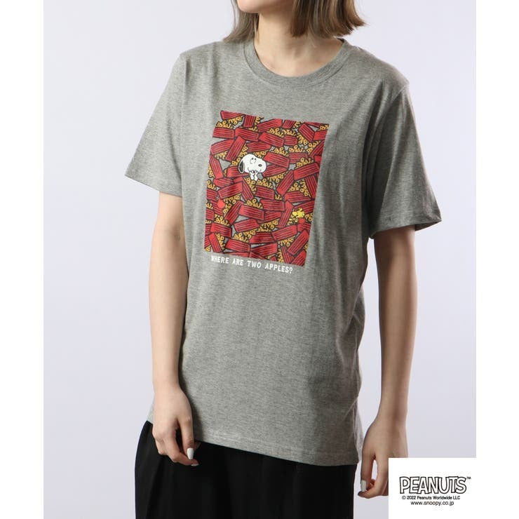 スヌーピー Tシャツ 半袖 プリント SNOOPY PEANUTS s1132-146sp