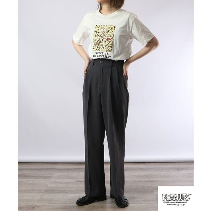 スヌーピー チャーリーブラウン Tシャツ 半袖 プリント SNOOPY PEANUTS s1132-148sp