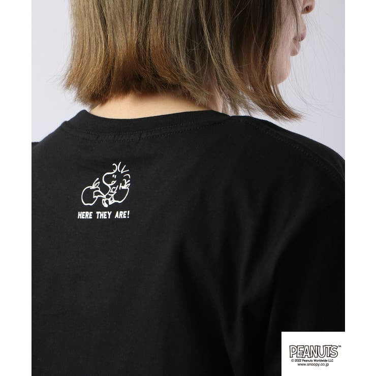 スヌーピー Tシャツ 半袖 プリント SNOOPY PEANUTS s1132-146sp