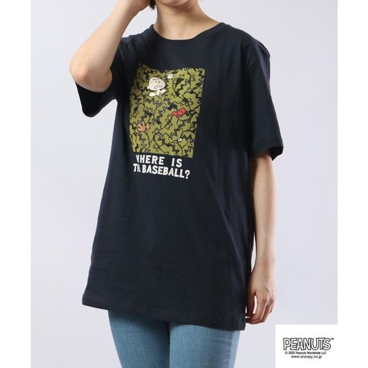 スヌーピー チャーリーブラウン Tシャツ 半袖 プリント SNOOPY PEANUTS s1132-148sp