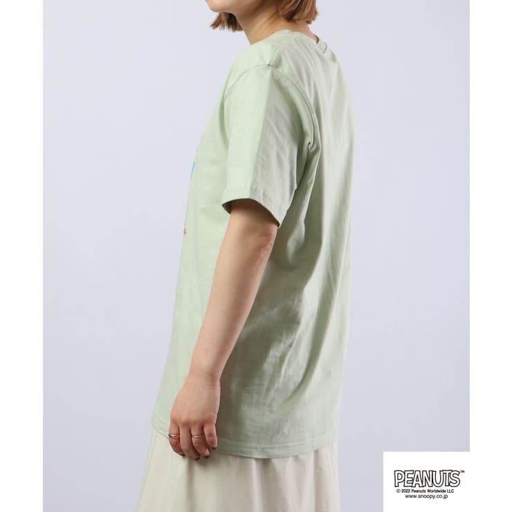 スヌーピー トップス Tシャツ 半袖 プリント チャーリーブラウン カラフル ホラー ハロウィン モンスター SNOOPY PEANUTS s1132-158sp