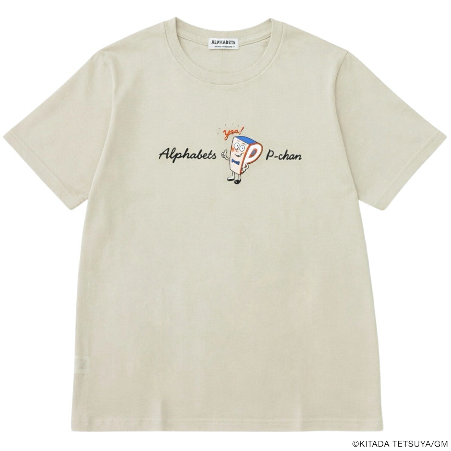 P-CHAN ロゴプリントTシャツ メンズ レディース 半袖 綿100% キャラクターT カジュアル トップス 春夏 ユニセックス al1162-299