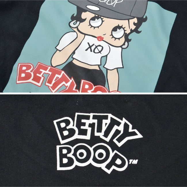 ベティ・ブープ ベティちゃん 半袖 Tシャツ プリント トップス キャラクター be1132-372