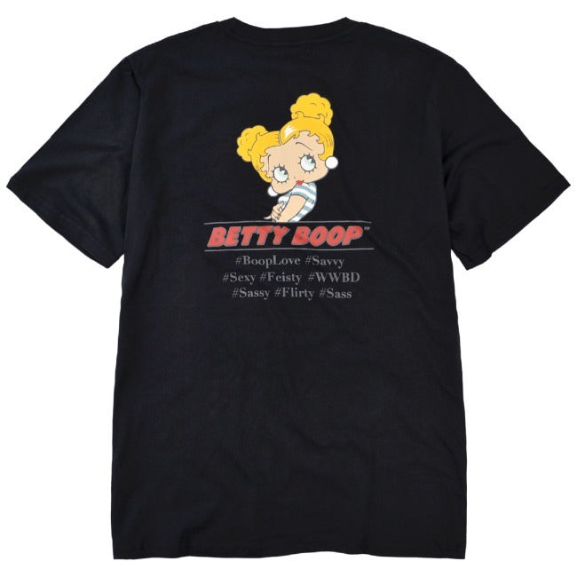 ベティ・ブープ ベティちゃん 半袖 Tシャツ プリント トップス キャラクター be1132-372
