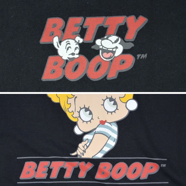 ベティ・ブープ ベティちゃん 半袖 Tシャツ プリント トップス キャラクター be1132-372
