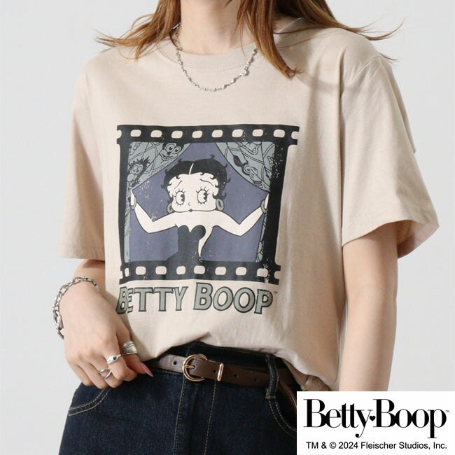 ベティー ブープ Tシャツ 半袖 プリント キャラクター トップス ベティーちゃん be1142-209