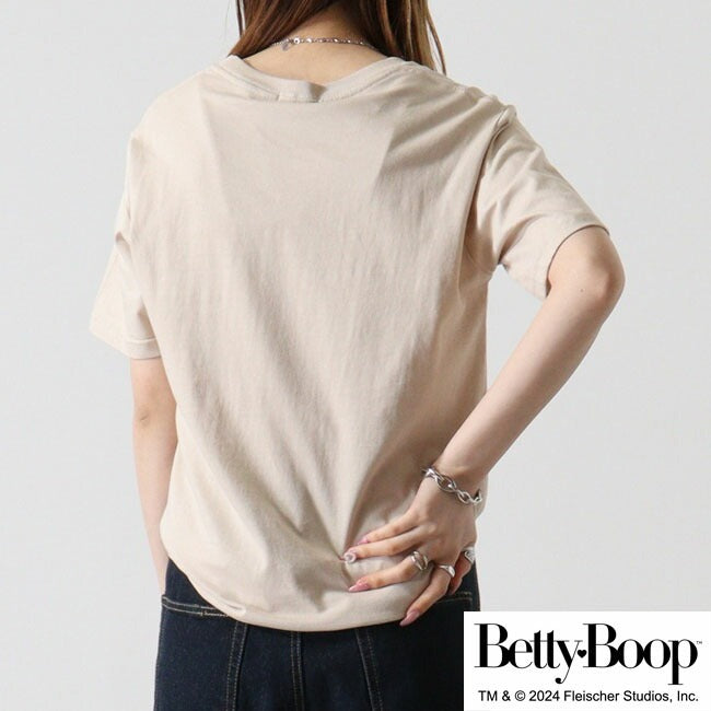 ベティー ブープ Tシャツ 半袖 プリント キャラクター トップス ベティーちゃん be1142-209