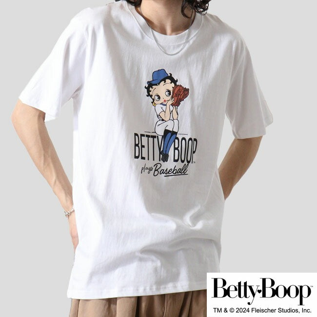ベティー ブープ Tシャツ 半袖 プリント キャラクター トップス ベティーちゃん be1142-209