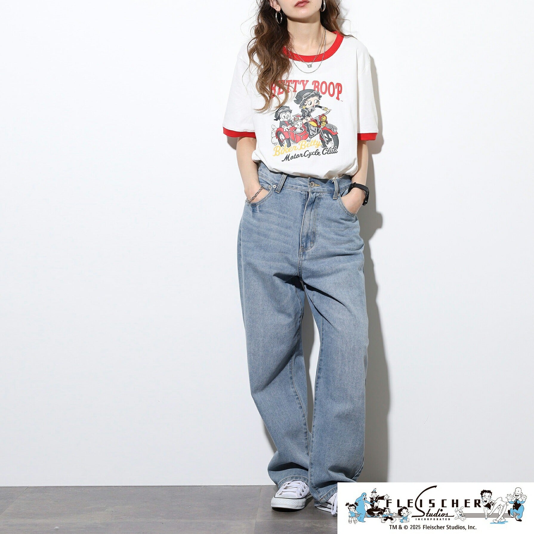 ベティー ブープ Tシャツ 半袖 プリント トップス BETTY BOOP メンズ レディース be1152-195