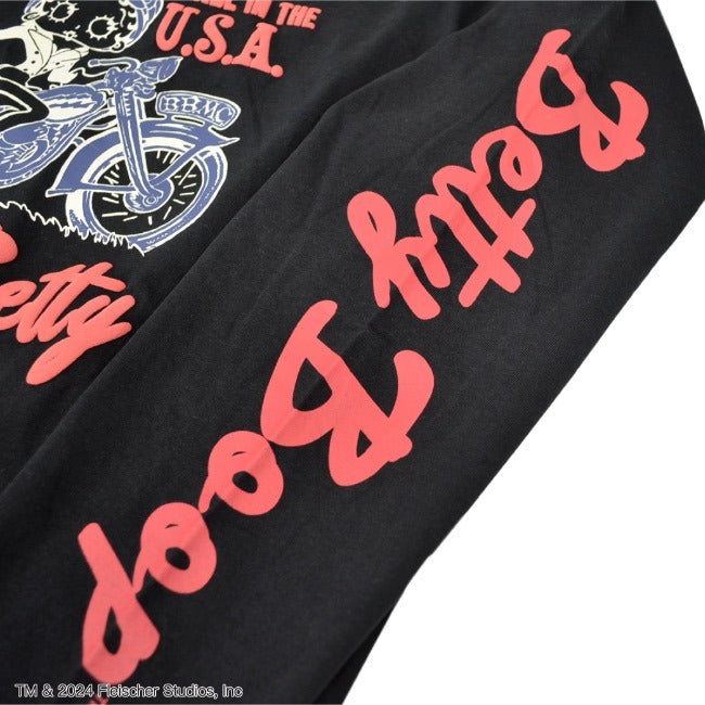 ベティ 長袖 Tシャツ 春秋 カジュアル ベティブープ アメカジ キャラクター be1241-13