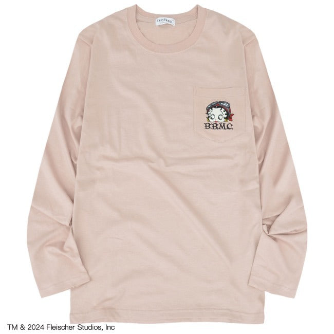 ベティ 長袖 Tシャツ 春秋 カジュアル ベティブープ アメカジ キャラクター be1241-13