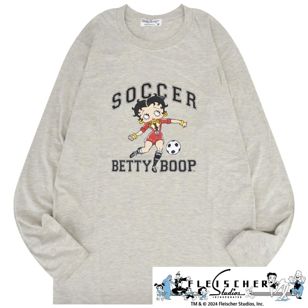ベティー ブープ Tシャツ 長袖 ロンT BETTY BOOP プリント メンズ レディース be1243-37
