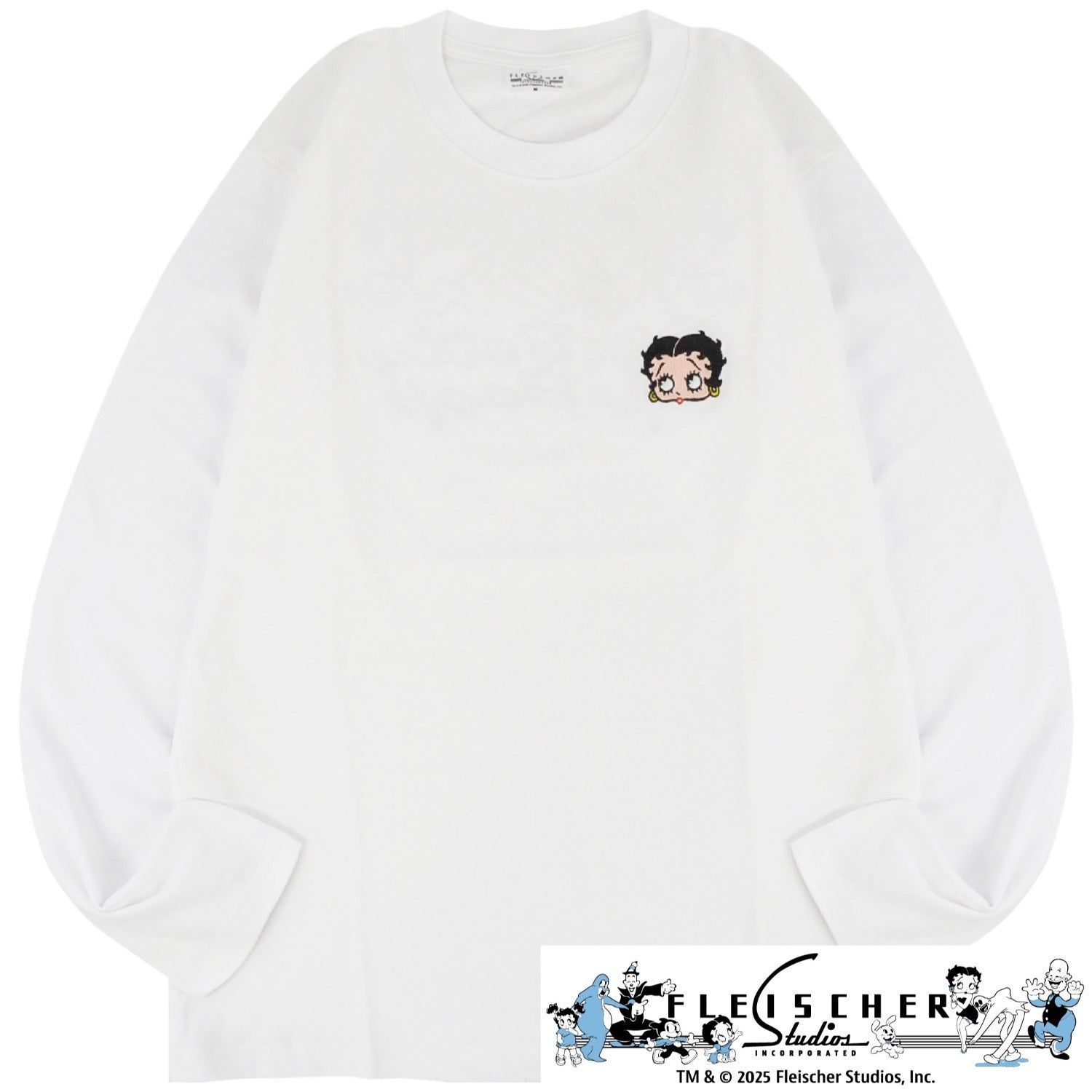 ベティー ブープ Tシャツ 長袖 ロンT BETTY BOOP プリント メンズ レディース be1251-10
