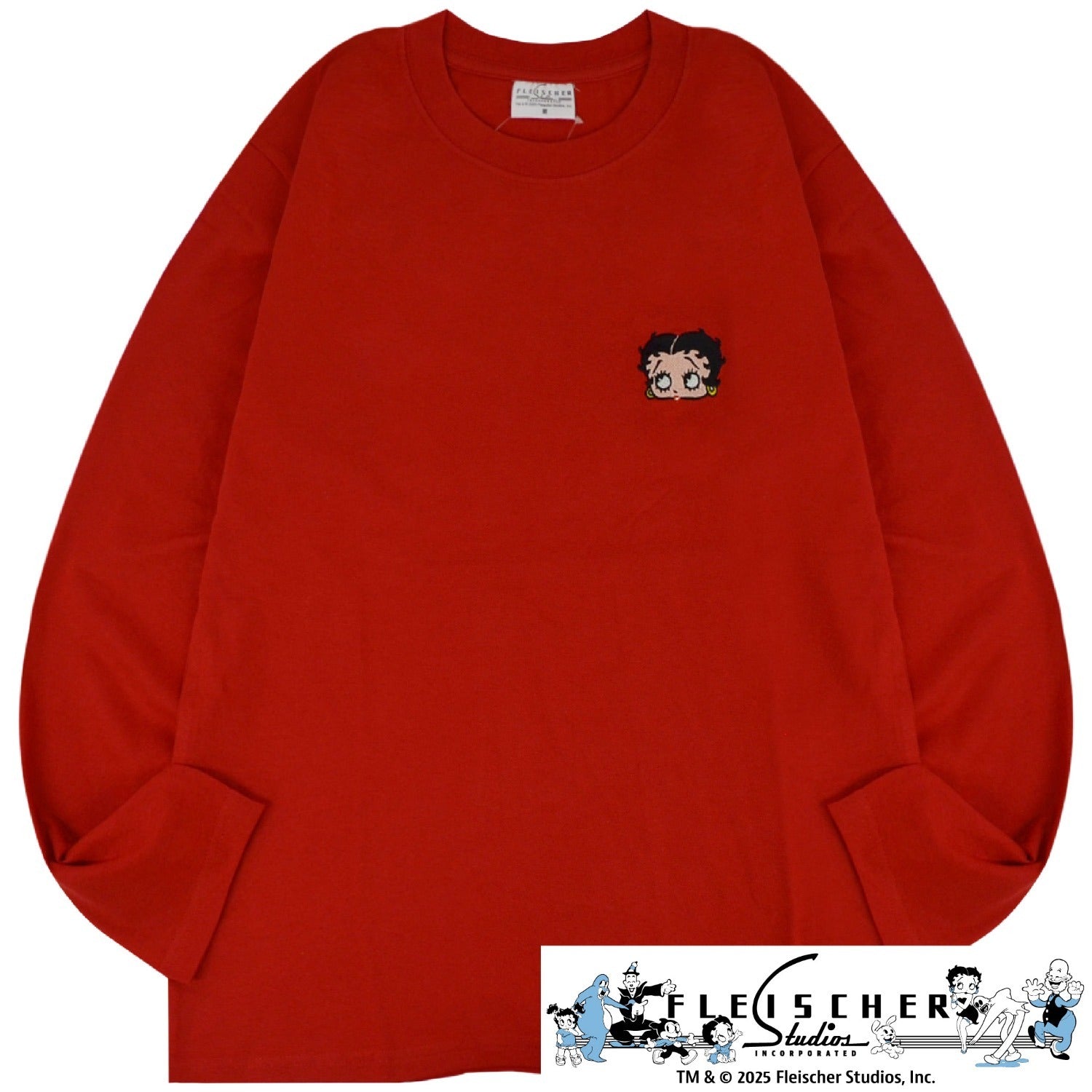 ベティー ブープ Tシャツ 長袖 ロンT BETTY BOOP プリント メンズ レディース be1251-10