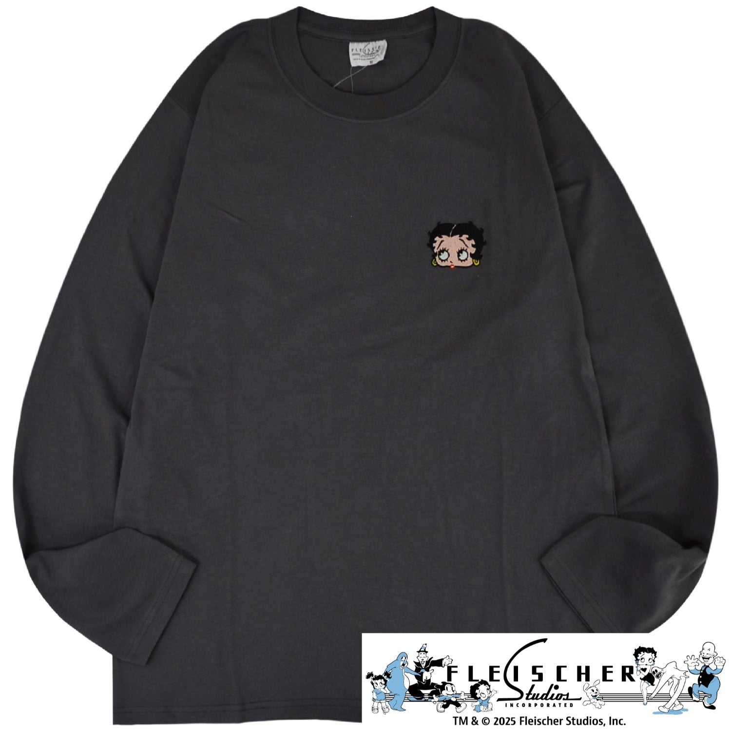 ベティー ブープ Tシャツ 長袖 ロンT BETTY BOOP プリント メンズ レディース be1251-10