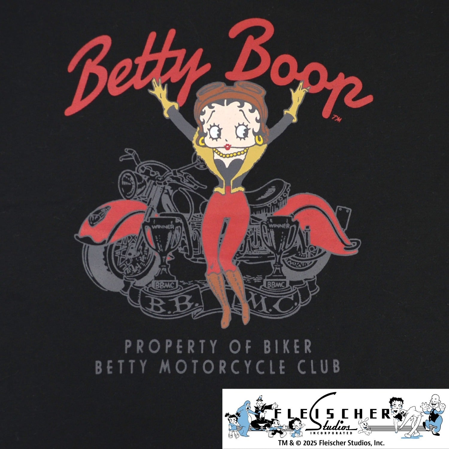 ベティー ブープ トレーナー 裏起毛 刺繍 ロゴ BETTY BOOP メンズ レディース be1344-70