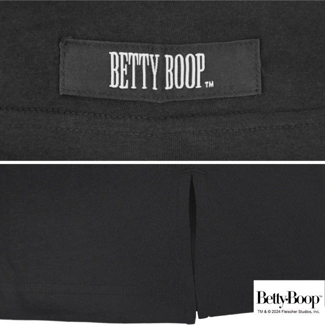ベティー ブープ Tシャツ ビッグ シルエット BETTY BOOP 半袖 ワンピース ルームウェア レディース メンズ be1742-314