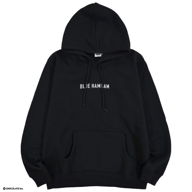 ブルーハムハム パーカー 長袖 スウェット プリント SNS ハムスター 裏起毛 M L LL bh1324-680