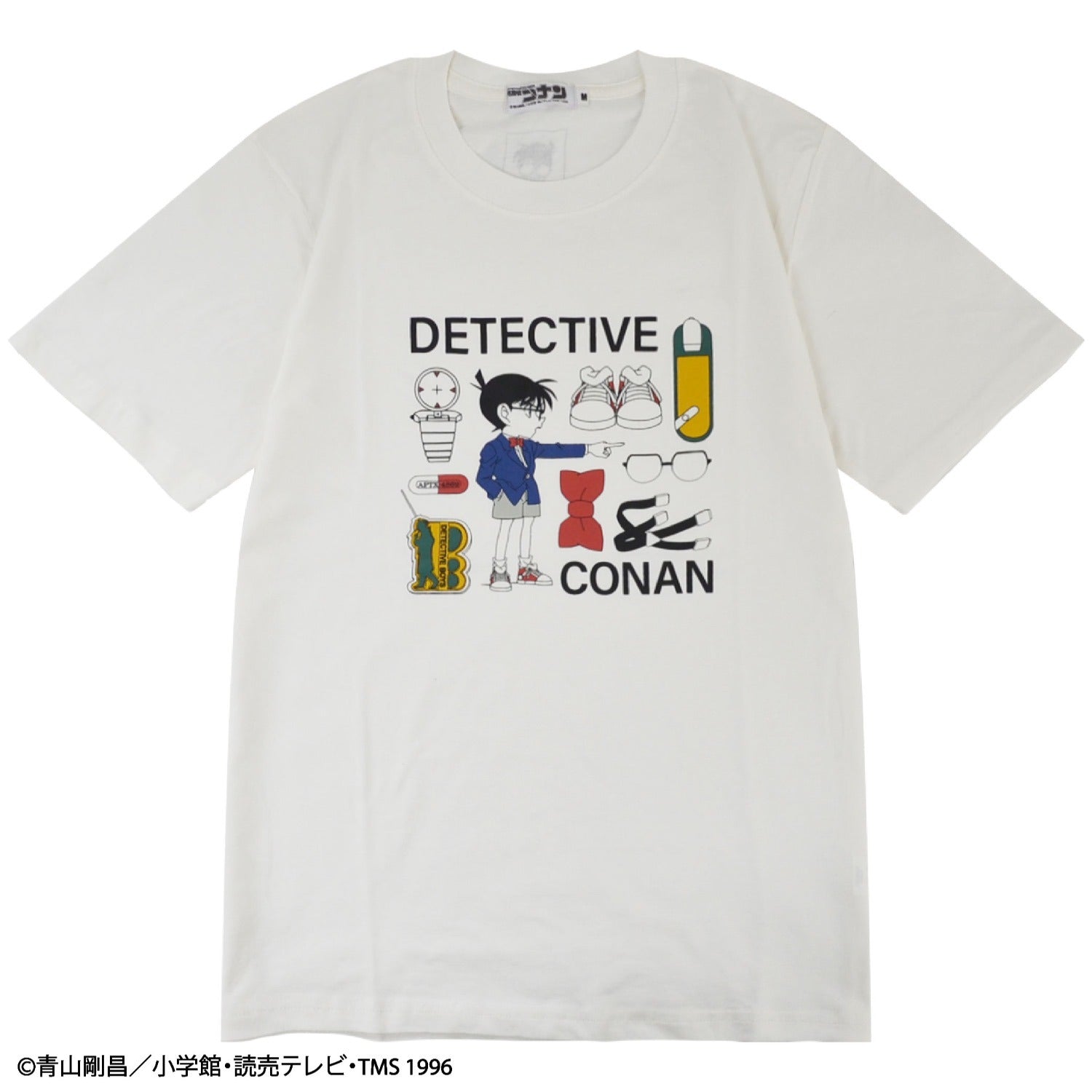 名探偵コナン コナン 半袖 Tシャツ プリント トップス アニメ 漫画 映画 小学館 cn1152-392th