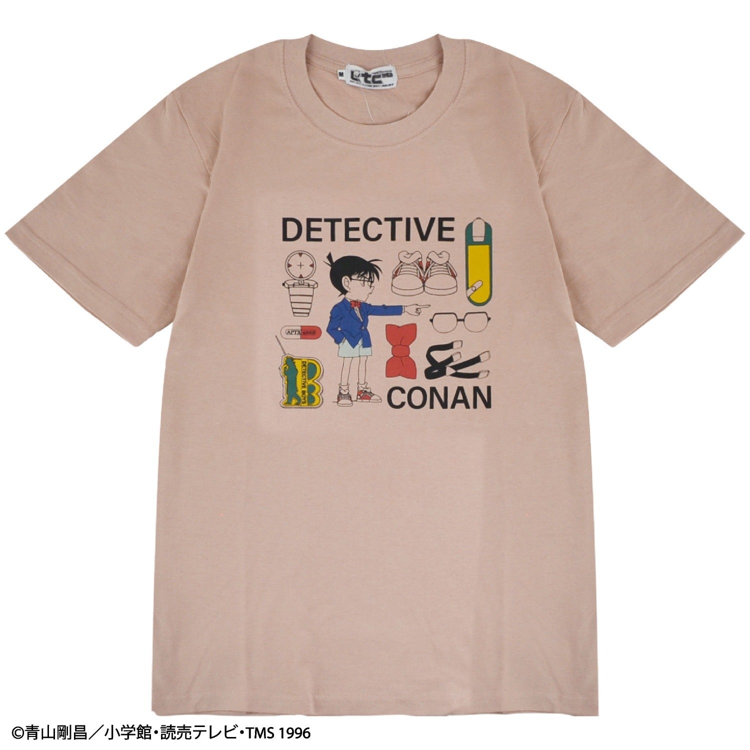 名探偵コナン コナン 半袖 Tシャツ プリント トップス アニメ 漫画 映画 小学館 cn1152-392th