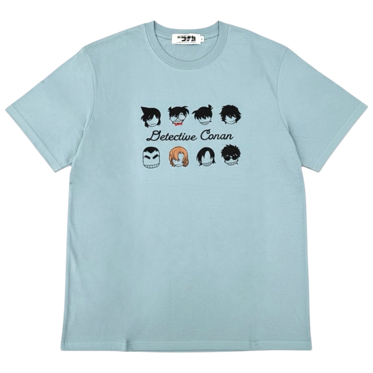 名探偵コナン コナン 映画 アイコン柄 プリント 天竺 半袖 Tシャツ 春夏 トップス アニメ 漫画 小学館 cn1162-293