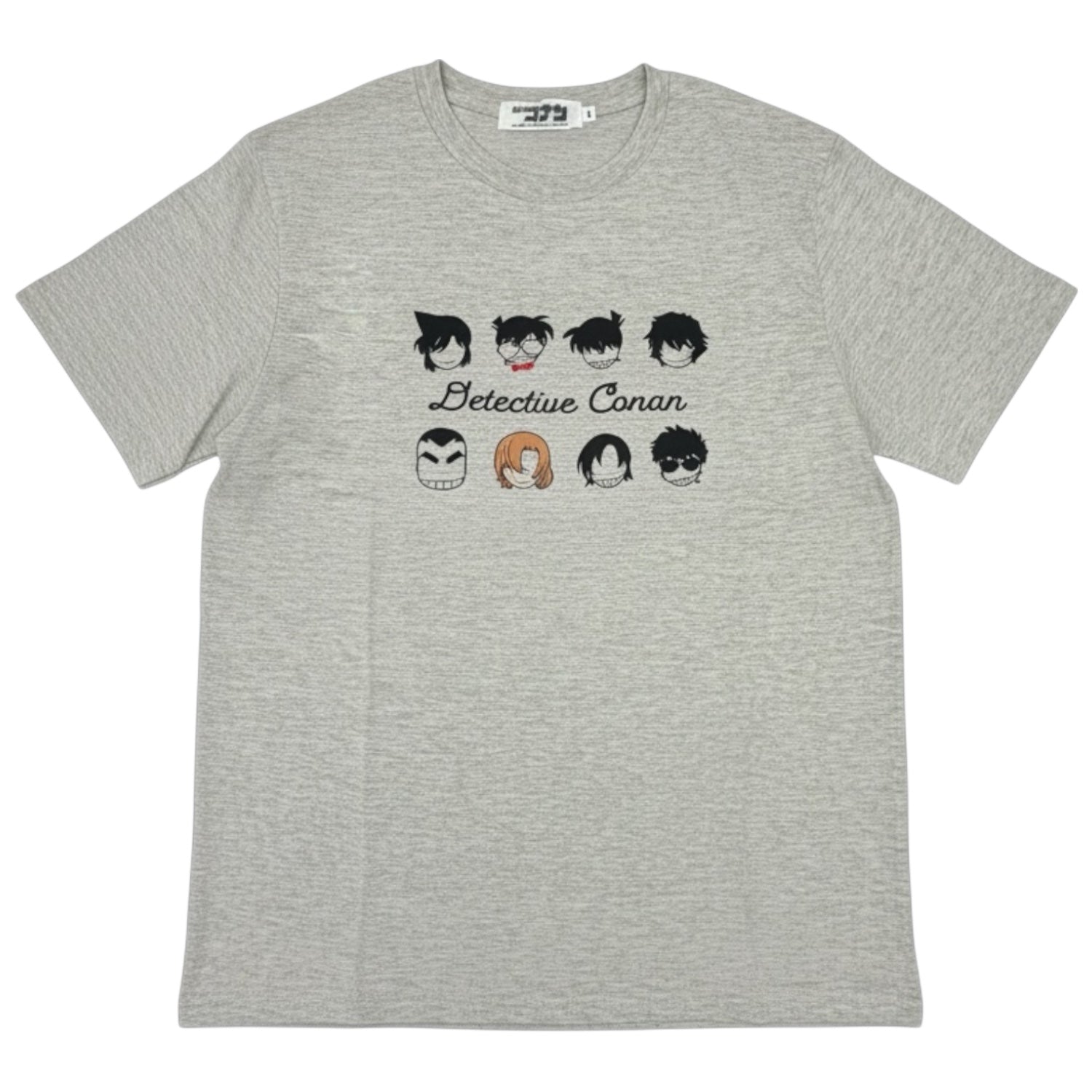 名探偵コナン コナン 映画 アイコン柄 プリント 天竺 半袖 Tシャツ 春夏 トップス アニメ 漫画 小学館 cn1162-293