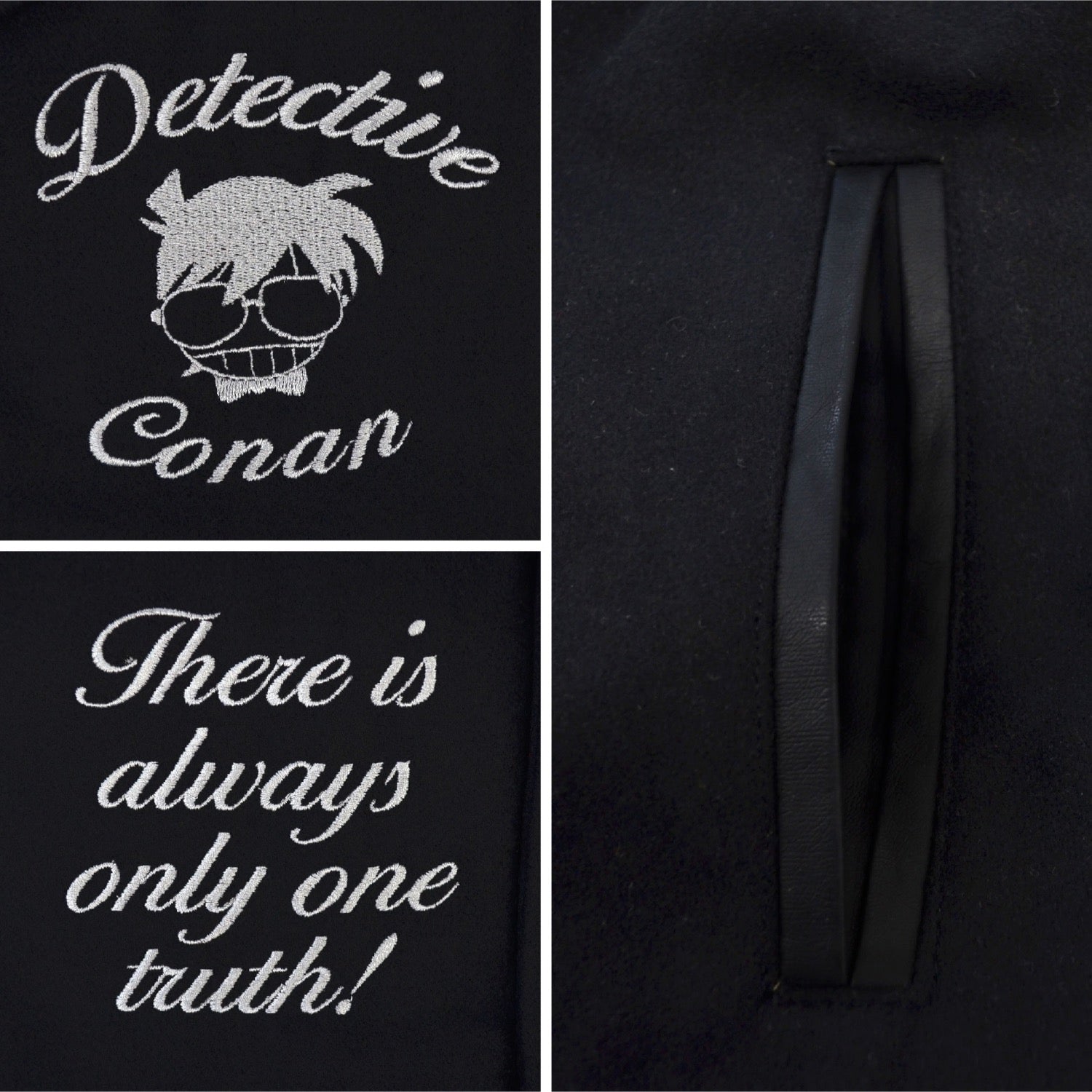 名探偵コナン スタジャン アウター 春秋 小学館 映画 長袖 ジャケット cn1874125