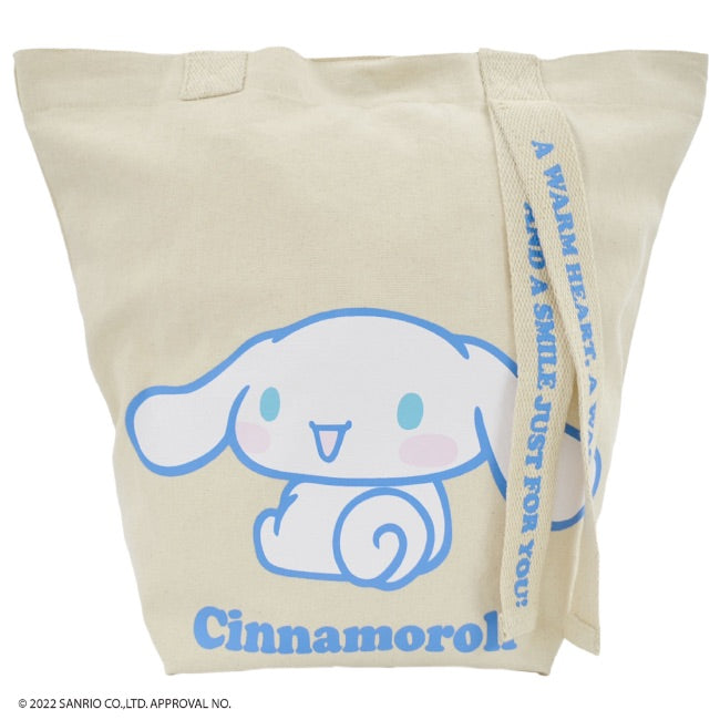 シナモロール トート バケット バッグ 2WAY お買い物袋 エコバッグ グッズ サンリオ キャラクターズ cr-1000