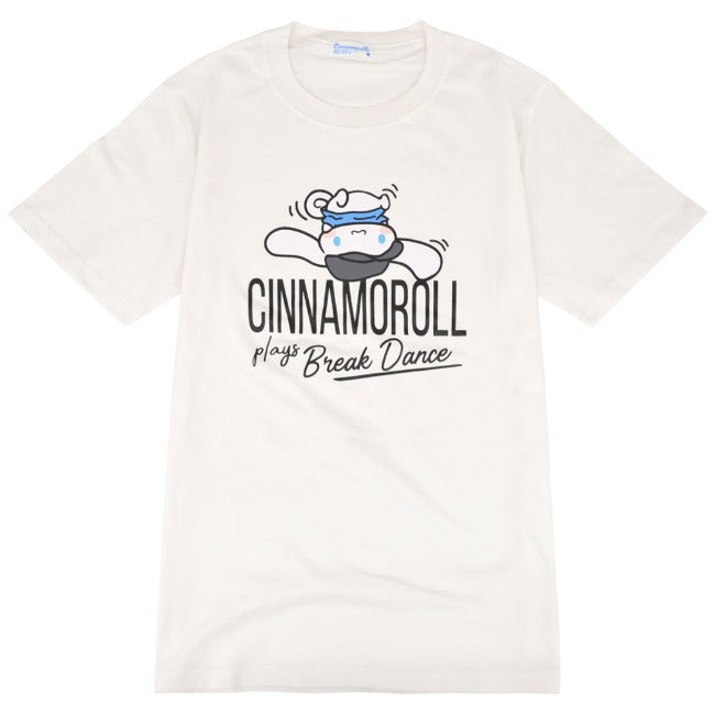 シナモロール Tシャツ 半袖 プリント サンリオ キャラクターズ cr1142-202