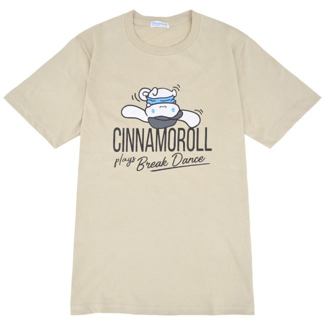 シナモロール Tシャツ 半袖 プリント サンリオ キャラクターズ cr1142-202