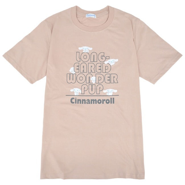 シナモロール Tシャツ 半袖 プリント サンリオ キャラクターズ cr1142-202