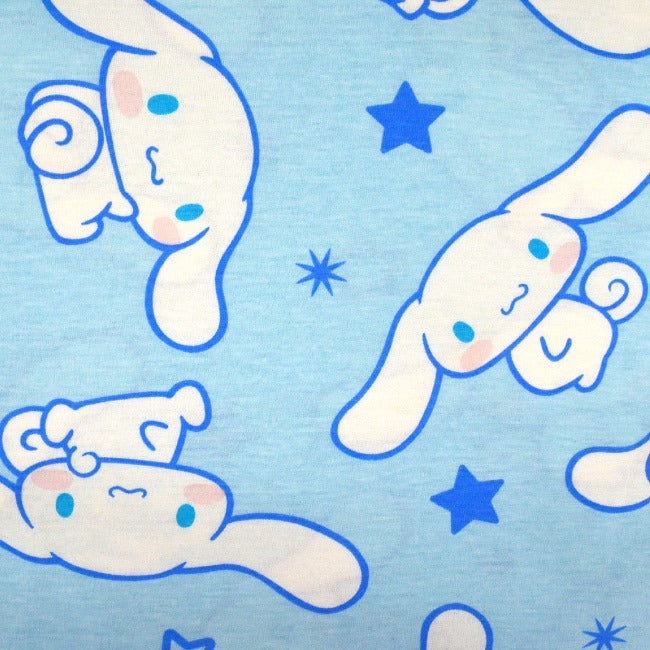 シナモロール Tシャツ 総柄 半袖 シナモン サンリオ キャラクターズ プリント メンズ レディース cr1142-284