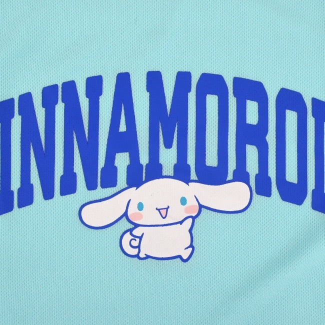 シナモロール Tシャツ 速乾 ドライ 半袖 サンリオ キャラクターズ 夏 メンズ レディース cr1142-315