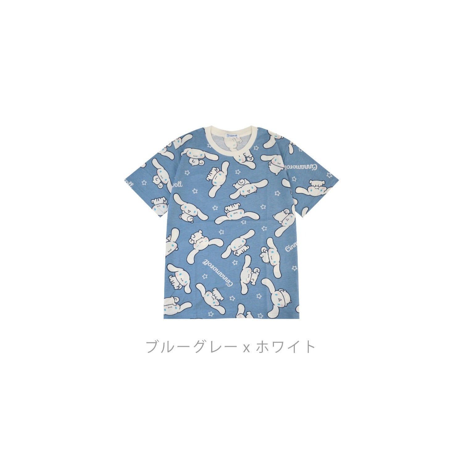 シナモロール Tシャツ 半袖 プリント トップス サンリオ キャラクターズ メンズ レディース cr1152-242