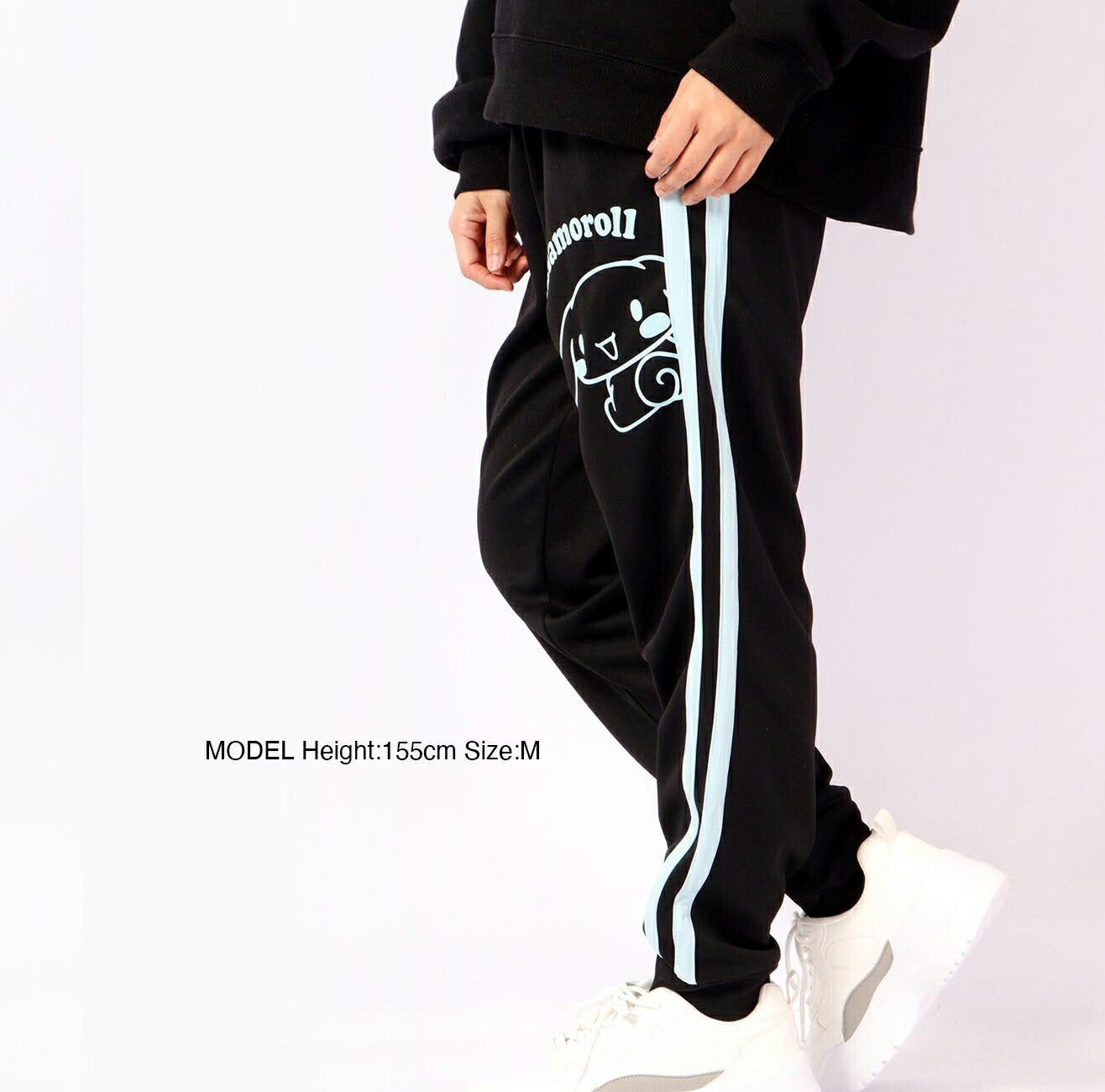 シナモロール ジョガー パンツ 部屋着 スポーツ サンリオ キャラクターズ cr1423-694