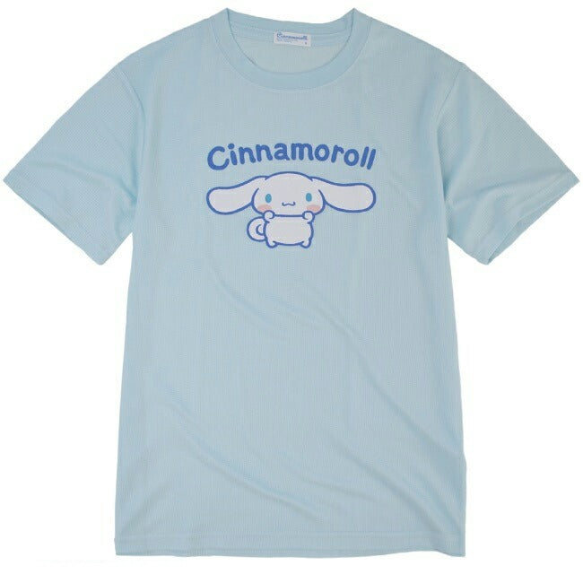 シナモロール Tシャツ ハーフ パンツ 巾着 上下 セット 部屋着 プリント サンリオ キャラクターズ cr1632-316