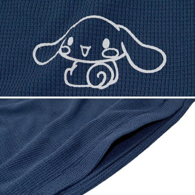 シナモロール Tシャツ ハーフ パンツ 巾着 上下 セット 部屋着 プリント サンリオ キャラクターズ cr1632-316