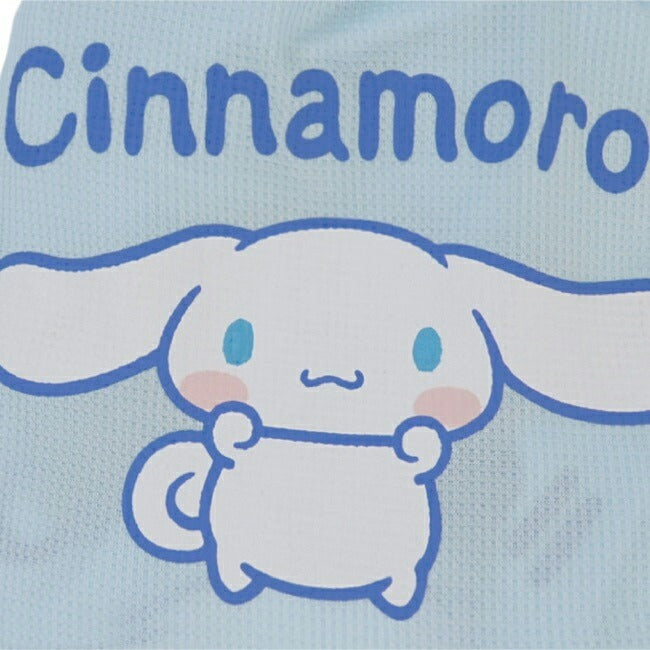 シナモロール Tシャツ ハーフ パンツ 巾着 上下 セット 部屋着 プリント サンリオ キャラクターズ cr1632-316