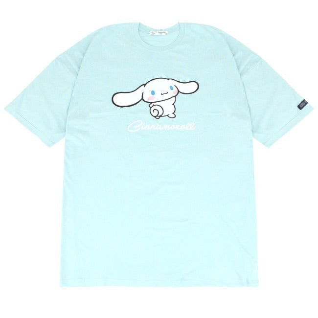 シナモロール ビッグ シルエット Tシャツ 半袖 ワンピース ルームウェア サンリオ キャラクターズ cr1742-304