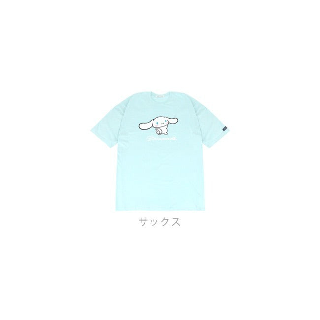 シナモロール ビッグ シルエット Tシャツ 半袖 ワンピース ルームウェア サンリオ キャラクターズ cr1742-304