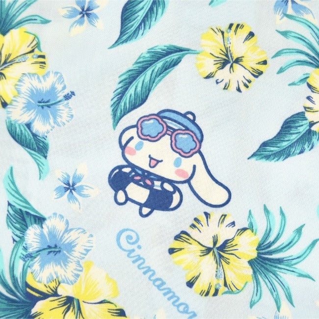 シナモロールアロハ シャツ 半袖 夏 海 総柄 aloha レディース ハワイ サンリオ キャラクターズ cr2542-216