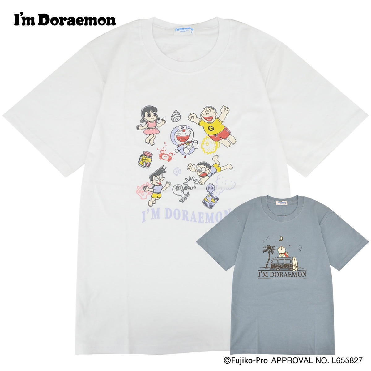 アイム ドラえもん Tシャツ 半袖 プリント トップス I