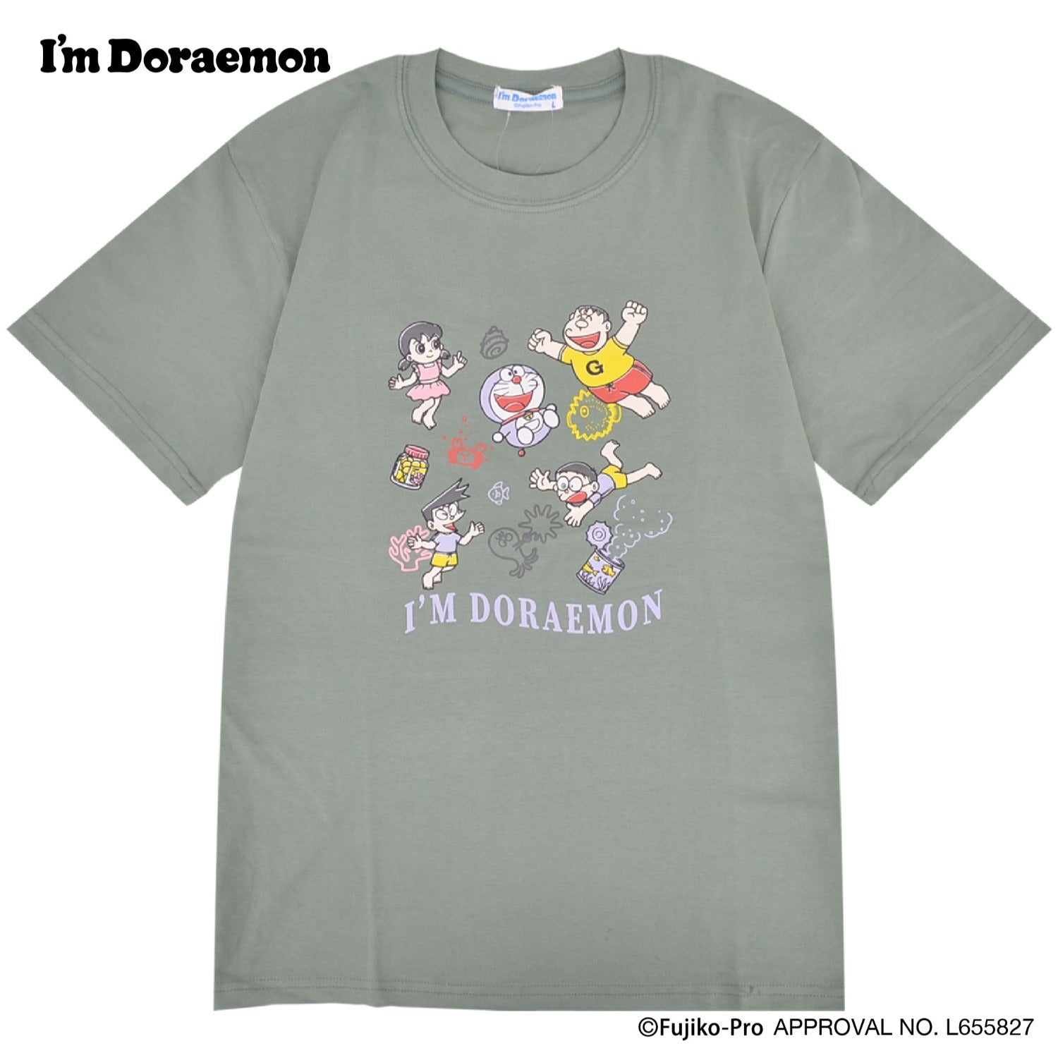 アイム ドラえもん Tシャツ 半袖 プリント トップス I'm Doraemon dr1152-193