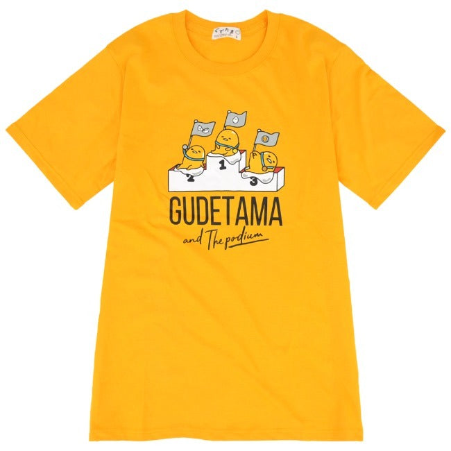 ぐでたま Tシャツ 半袖 プリント サンリオ キャラクターズ メンズ レディース gd1142-203