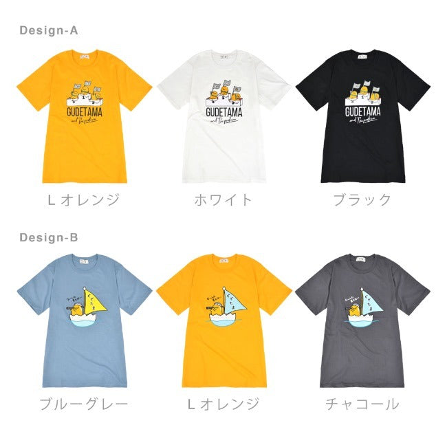 ぐでたま Tシャツ 半袖 プリント サンリオ キャラクターズ メンズ レディース gd1142-203