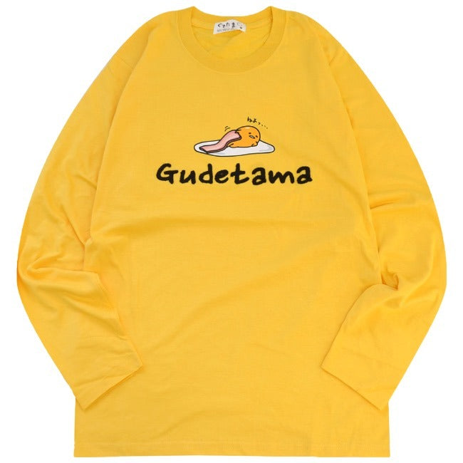 ぐでたま Tシャツ 長袖 ロンT サンリオ キャラクターズ プリント メンズ レディース gd1243-30