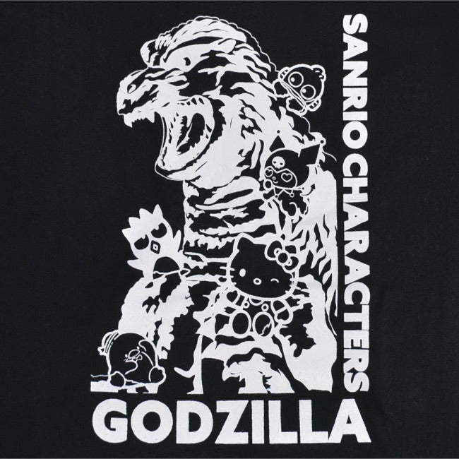 ゴジラ サンリオ キャラクターズ プリント 長袖 Tシャツ 春 秋 GODZILLA gz1243-39