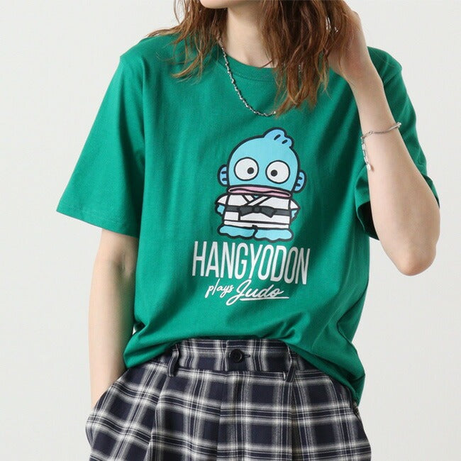 ハンギョドン Tシャツ 半袖 プリント トップス サンリオ キャラクターズ hg1142-204