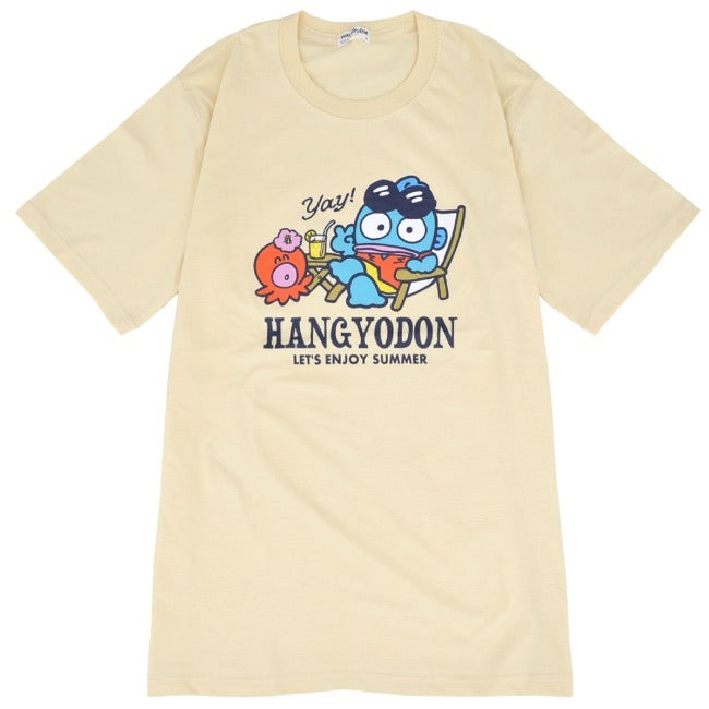 ハンギョドン Tシャツ 半袖 プリント トップス サンリオ キャラクターズ hg1142-204